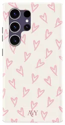 AVY Samsung Galaxy S24 Ultra Hoesje MagSafe Back Cover Cupid Blush afbeelding