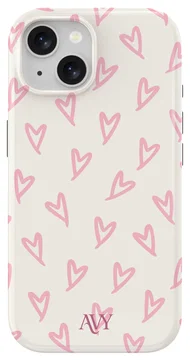 AVY Apple iPhone 15 Hoesje MagSafe Back Cover Cupid Blush