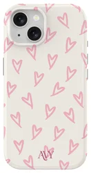 AVY Apple iPhone 15 Hoesje MagSafe Back Cover Cupid Blush afbeelding