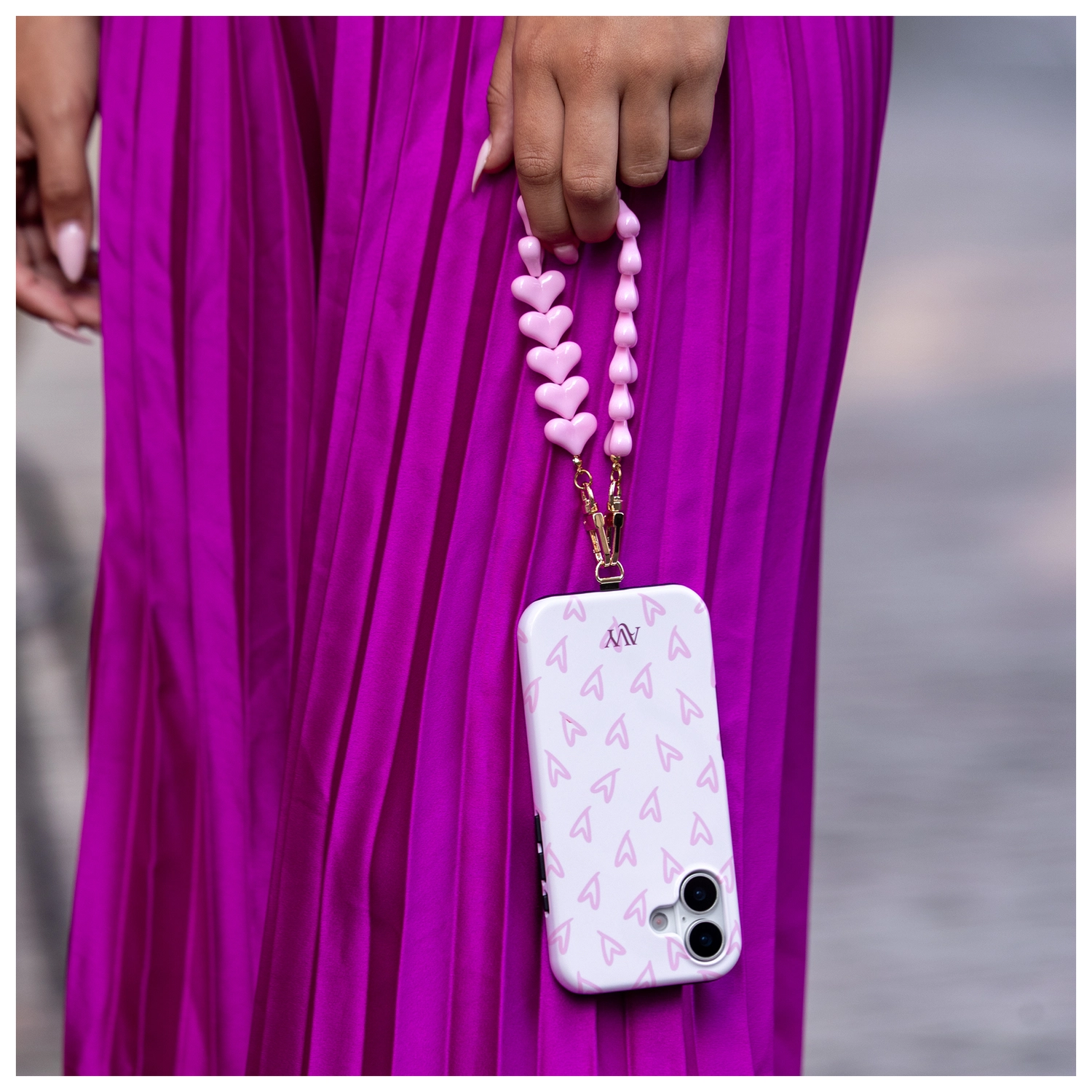 AVY Apple iPhone 12 Pro Max Hoesje MagSafe Back Cover Cupid Blush afbeelding 2