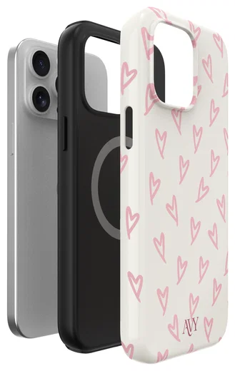 AVY Apple iPhone 12 Pro Max Hoesje MagSafe Back Cover Cupid Blush afbeelding 17
