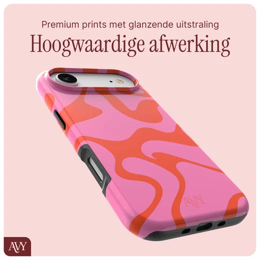 AVY Apple iPhone Air Hoesje MagSafe Back Cover Rosé Twist afbeelding 9