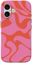 AVY Apple iPhone 16 Hoesje MagSafe Back Cover Rosé Twist