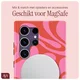 AVY Samsung Galaxy S24 Ultra Hoesje MagSafe Back Cover Rosé Twist afbeelding 7