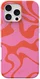 AVY Apple iPhone 15 Pro Hoesje MagSafe Back Cover Rosé Twist