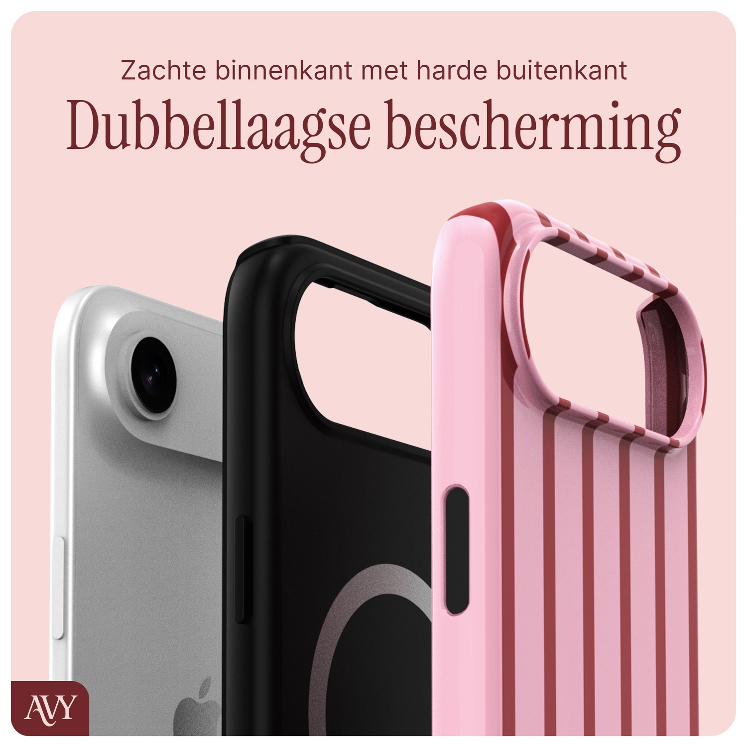 AVY Apple iPhone Air Hoesje MagSafe Back Cover Linea Sol afbeelding 7