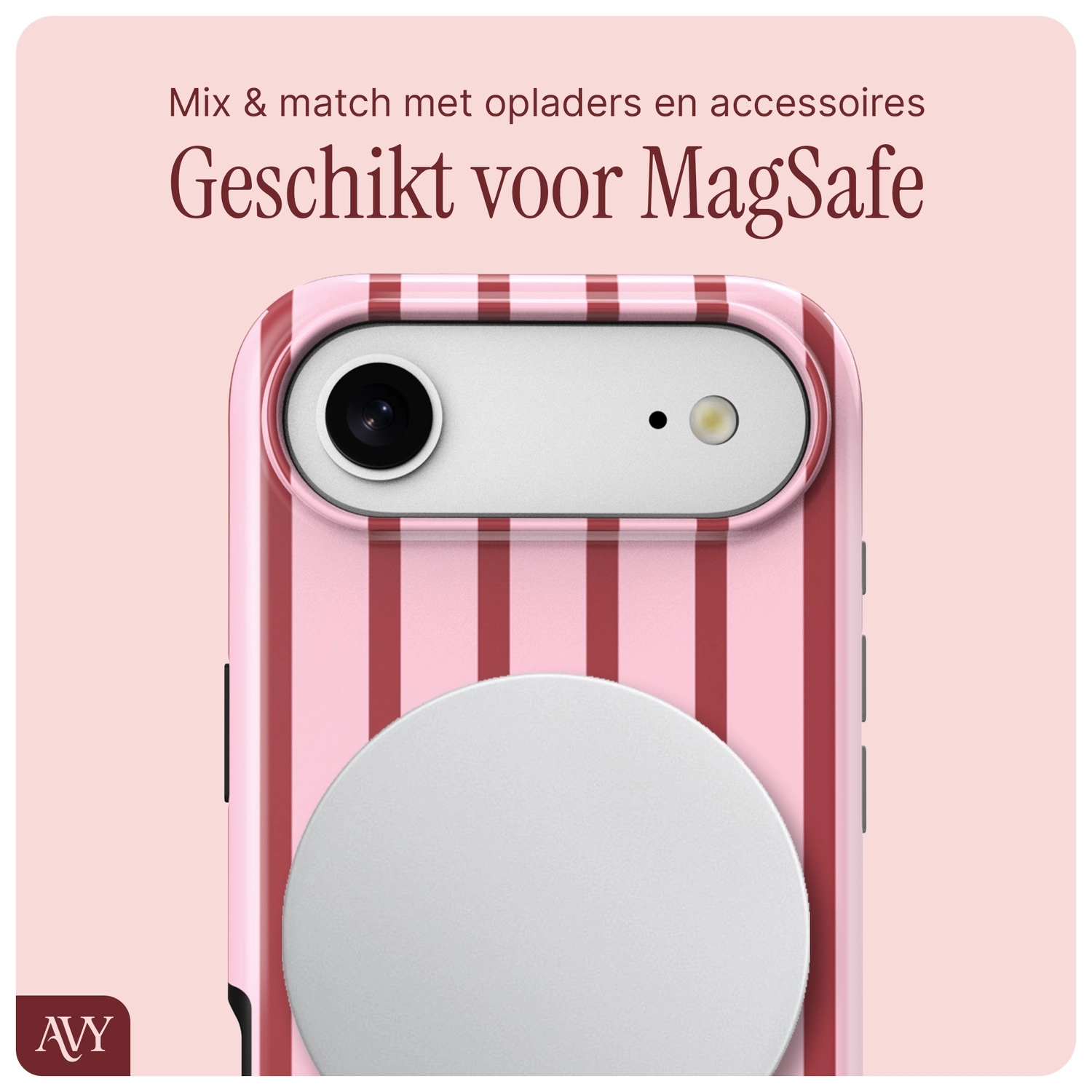 AVY Apple iPhone Air Hoesje MagSafe Back Cover Linea Sol afbeelding 8