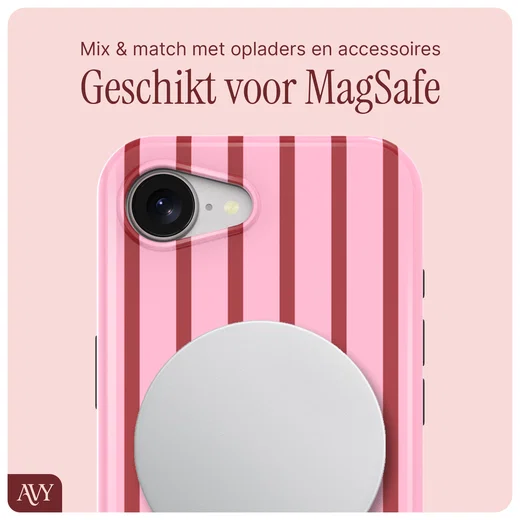 AVY Apple iPhone 17e / 16e Hoesje MagSafe Back Cover Linea Sol afbeelding 7
