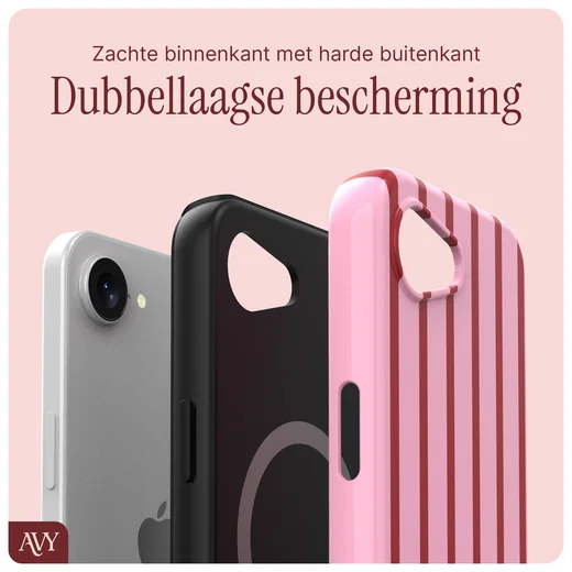 AVY Apple iPhone 17e / 16e Hoesje MagSafe Back Cover Linea Sol afbeelding 6