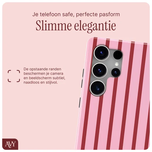AVY Samsung Galaxy S25 Ultra Hoesje MagSafe Back Cover Linea Sol afbeelding 8
