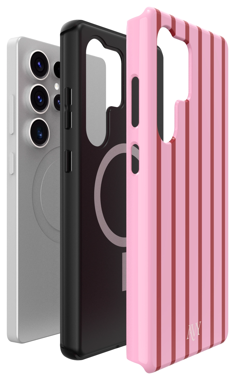 AVY Samsung Galaxy S25 Ultra Hoesje MagSafe Back Cover Linea Sol afbeelding 14