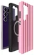 AVY Samsung Galaxy S24 Ultra Hoesje MagSafe Back Cover Linea Sol afbeelding 15