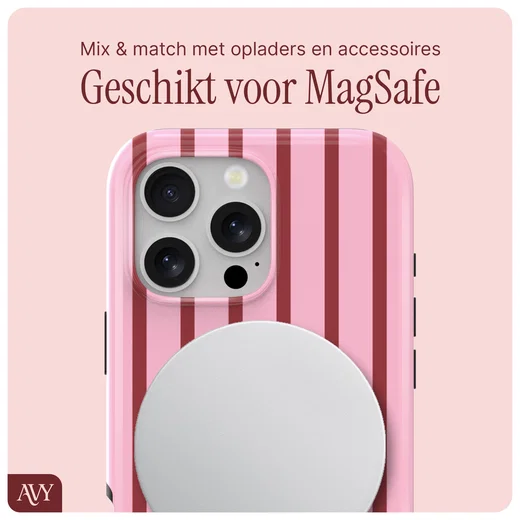 AVY Apple  iPhone 12 / 12 Pro Hoesje MagSafe Back Cover Linea Sol afbeelding 8