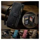 CaseMe C30 Samsung Galaxy S25 FE Hoesje Pasjeshouder Book Case Zwart afbeelding 10