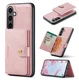 CaseMe JH-01 Samsung Galaxy S25 FE Hoesje met Magnetische Kaarthouder Roze afbeelding 11