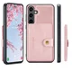 CaseMe JH-01 Samsung Galaxy S25 FE Hoesje met Magnetische Kaarthouder Roze afbeelding 9