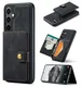 CaseMe JH-01 Samsung Galaxy S25 FE Hoesje met Magnetische Kaarthouder Zwart afbeelding 11