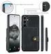 CaseMe JH-01 Samsung Galaxy S25 FE Hoesje met Magnetische Kaarthouder Zwart afbeelding 8