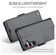 CaseMe 023 Samsung Galaxy S25 FE Hoesje RFID Book Case Zwart afbeelding 10