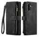 CaseMe C30 Samsung Galaxy A17 Hoesje Pasjeshouder Book Case Zwart