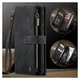 CaseMe C30 Samsung Galaxy A17 Hoesje Pasjeshouder Book Case Zwart afbeelding 8