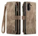 CaseMe C30 Samsung Galaxy A17 Hoesje Pasjeshouder Book Case Bruin