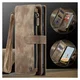 CaseMe C30 Samsung Galaxy A17 Hoesje Pasjeshouder Book Case Bruin afbeelding 8