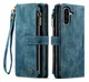CaseMe C30 Samsung Galaxy A17 Hoesje Pasjeshouder Book Case Blauw afbeelding 1