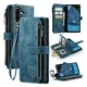 CaseMe C30 Samsung Galaxy A17 Hoesje Pasjeshouder Book Case Blauw afbeelding 2