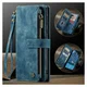 CaseMe C30 Samsung Galaxy A17 Hoesje Pasjeshouder Book Case Blauw afbeelding 8