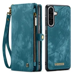 CaseMe 008 Samsung Galaxy A17 Hoesje 2-in-1 Book Case en Back Cover Blauw afbeelding