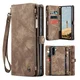 CaseMe 008 Samsung Galaxy A17 Hoesje 2-in-1 Book Case en Back Cover Bruin afbeelding 2