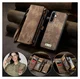 CaseMe 008 Samsung Galaxy A17 Hoesje 2-in-1 Book Case en Back Cover Bruin afbeelding 8