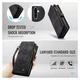 CaseMe 008 Samsung Galaxy A17 Hoesje 2-in-1 Book Case en Back Cover Zwart afbeelding 11