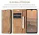 CaseMe 013 Samsung Galaxy A17 Hoesje Book Case met Standaard Bruin afbeelding 3