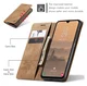 CaseMe 013 Samsung Galaxy A17 Hoesje Book Case met Standaard Bruin afbeelding 5