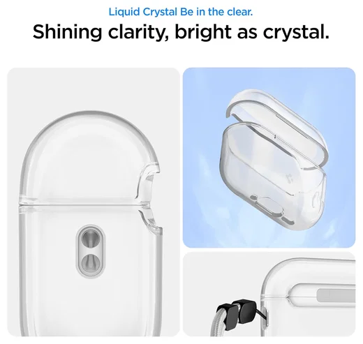 Spigen Liquid Crystal Case AirPods Pro 3 Hoesje Transparant afbeelding 6
