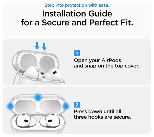 Spigen Liquid Crystal Case AirPods Pro 3 Hoesje Transparant afbeelding 8