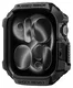 Spigen Rugged Armor 2  - Apple Watch 11/10 42MM Hoesje Bumper Case - Matte Zwart afbeelding 8