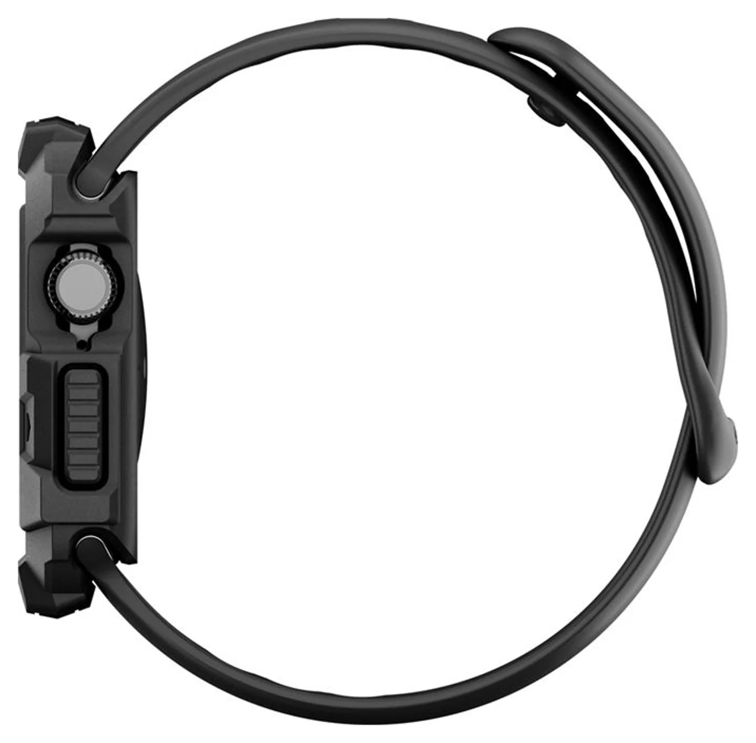 Spigen Rugged Armor 2  - Apple Watch 11/10 42MM Hoesje Bumper Case - Matte Zwart afbeelding 10