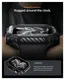 Spigen Rugged Armor 2  - Apple Watch 11/10 46MM Hoesje Bumper Case - Matte Zwart afbeelding 6