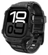 Spigen Rugged Armor Pro 2 - Apple Watch 11/10 42MM - Hoesje en Bandje - Zwart afbeelding 1
