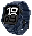 Spigen Rugged Armor Pro 2 - Apple Watch 11/10 42MM - Hoesje en Bandje - Blauw