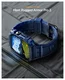 Spigen Rugged Armor Pro 2 - Apple Watch 11/10 42MM - Hoesje en Bandje - Blauw afbeelding 3