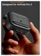 Spigen Rugged Armor Apple AirPods Pro 3 (2025) Hoesje Matte Zwart afbeelding 2