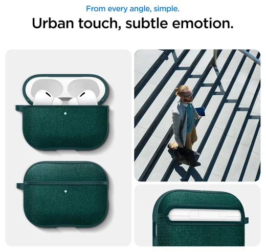 Spigen Urban Fit Apple AirPods Pro 3 (2025) Hoesje Groen afbeelding 3
