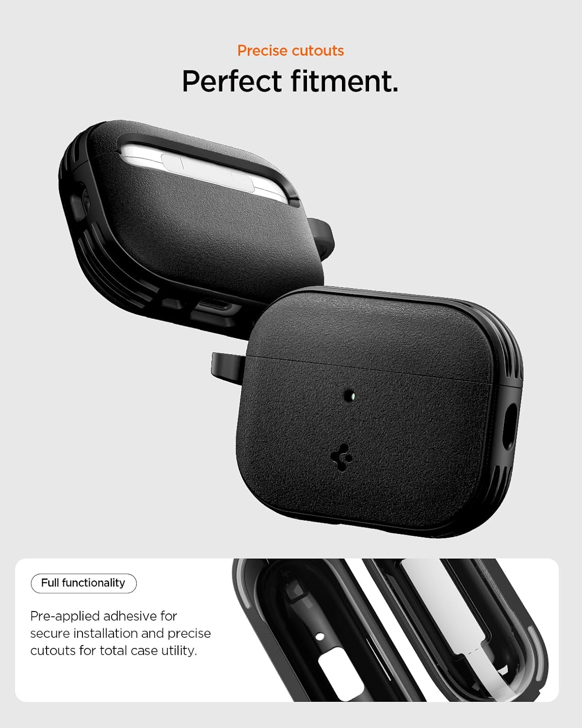 Spigen Vault AirPods Pro 3 (2025) Hoesje met Magneetsluiting Zwart afbeelding 6