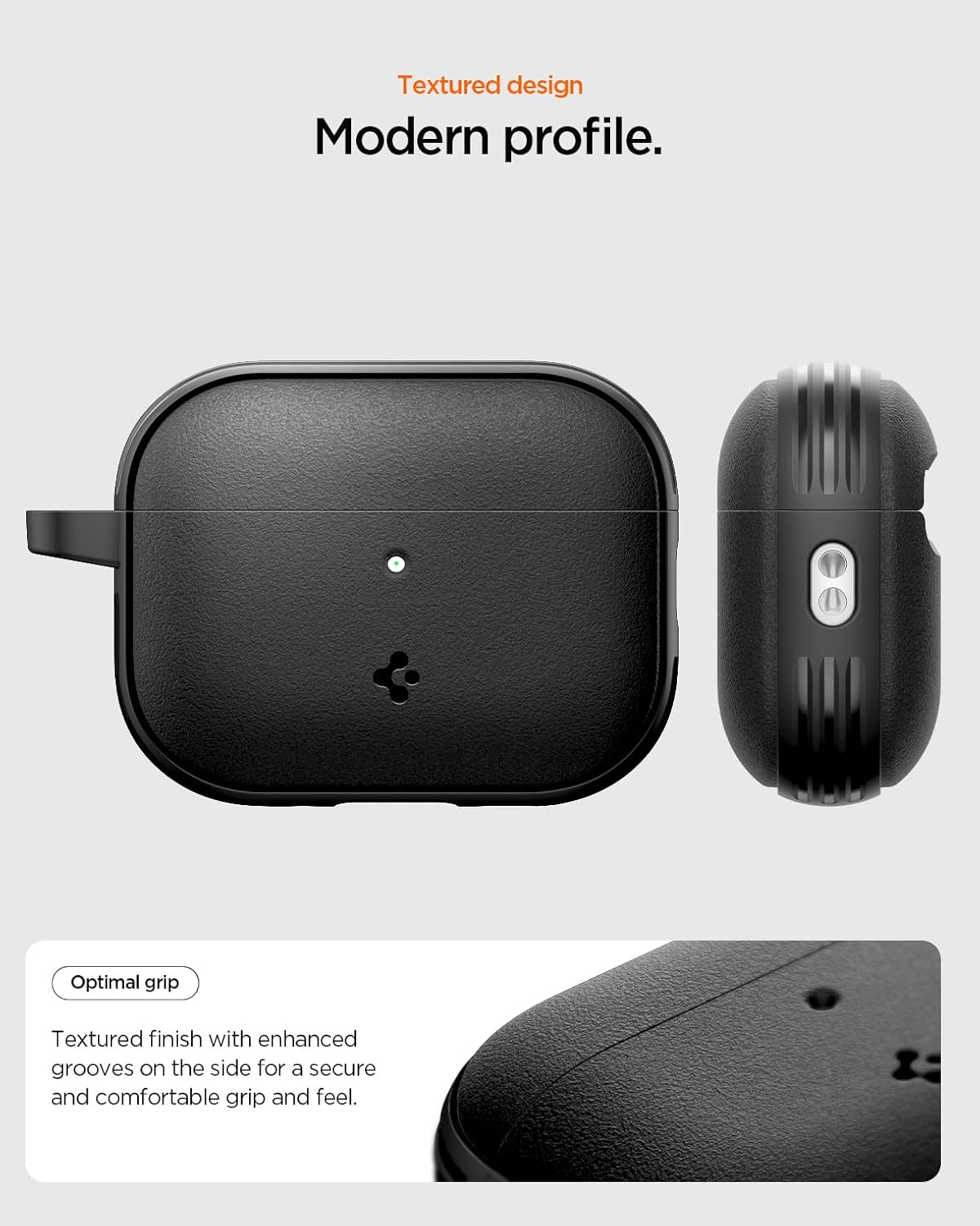 Spigen Vault AirPods Pro 3 (2025) Hoesje met Magneetsluiting Zwart afbeelding 4