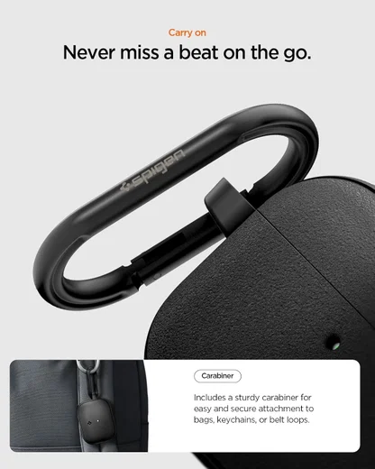 Spigen Vault AirPods Pro 3 (2025) Hoesje met Magneetsluiting Zwart afbeelding 7
