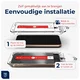 Rosso Samsung Galaxy S25 FE Tempered Glass met Installatietray Dust Removal afbeelding 2